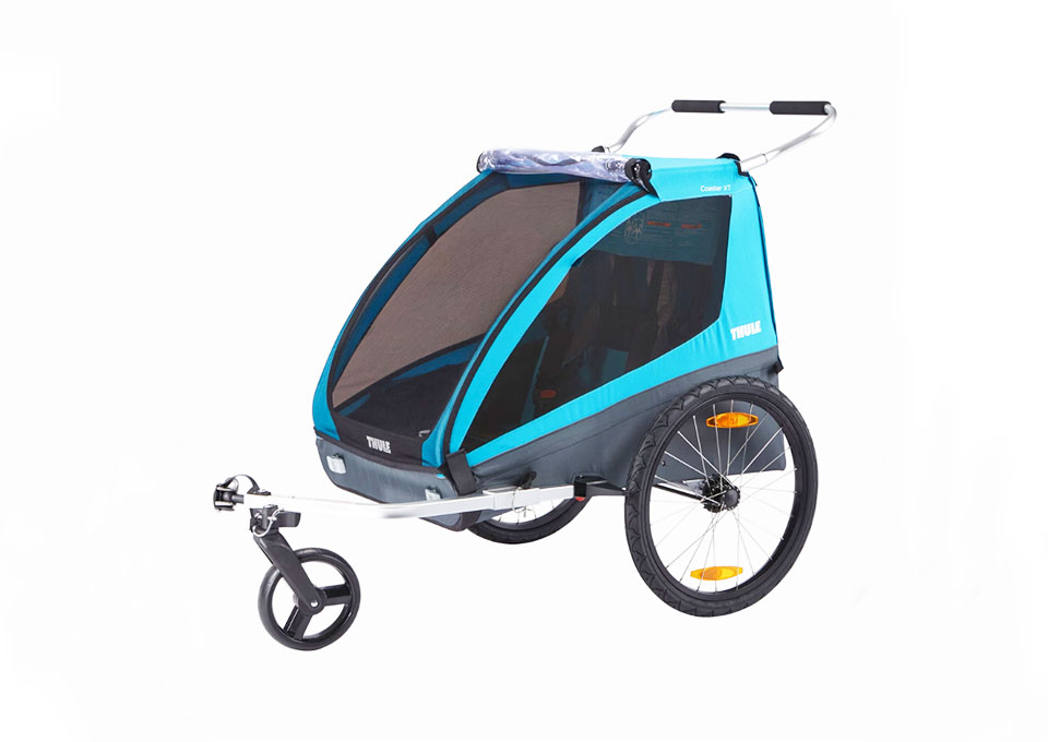 bohinka rent a bike thule trailer