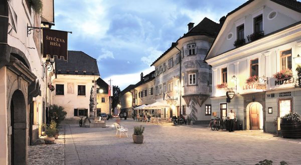 bohinka cycle trail attractions radovljica old town